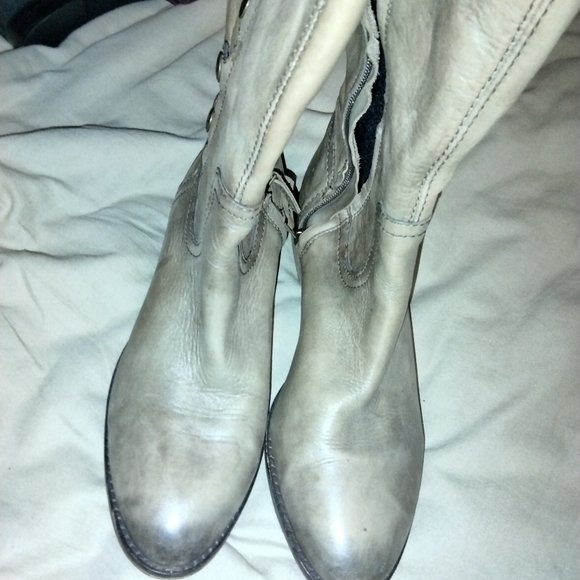 Sam Edelman knee high leather riding boot. Leather - Picture 3 of 9